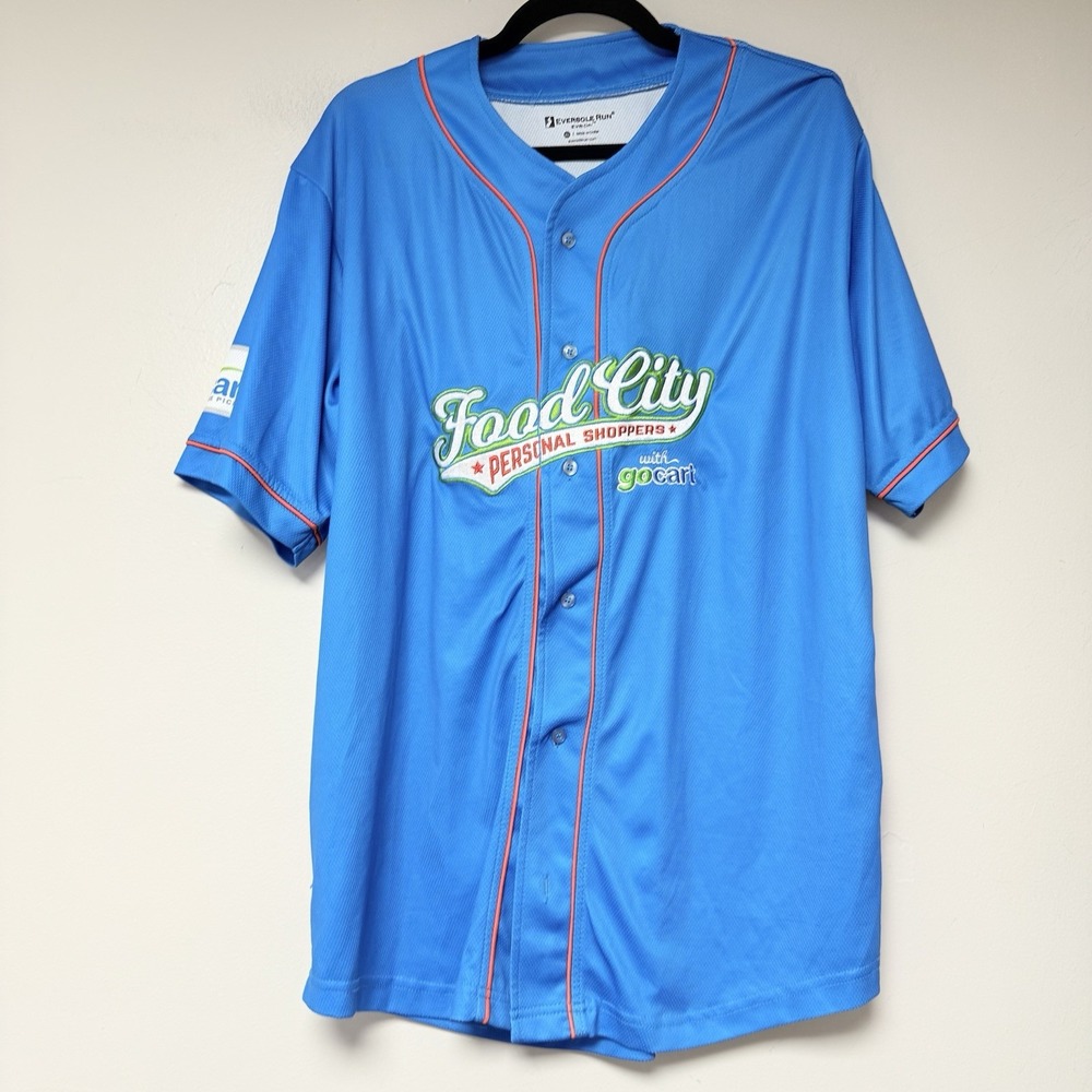 Eversole Run FoodCity Baseball Jersey Size XL‎